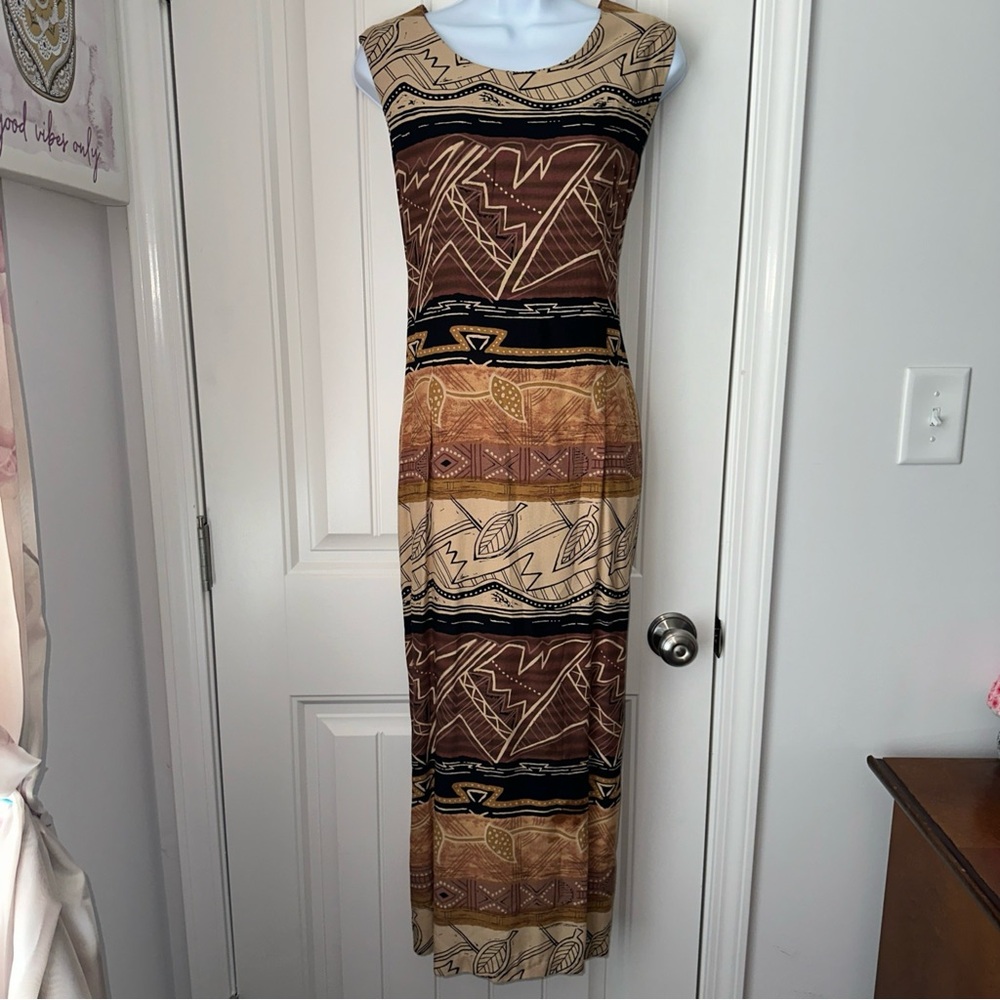 Periwinkle Women’s Maxi Dress Made in USA-size 14
